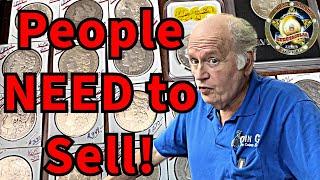 People Had to Sell Silver & Gold! My Coin Guy Talks! + Key Dates!