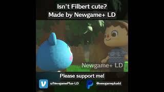 Playing with Filbert | Animal Crossing Short Clip #animalcrossing #fananimation