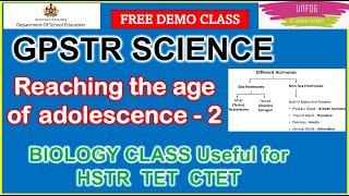 Science classes for GPSTR - Reaching age of adolescence (2) #gpstr2024 (6-8) #tetsyllabus #karnataka