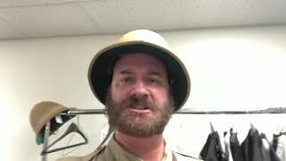 Colonel Catsup Costume Fitting - Donaco Smyth