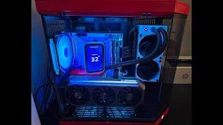 Full Build 9950X3D, 5080, X870E, Hyte Q60 Y70, GSkill, Seasonic, Lian Li, Samsung, WD Black, Sabrent