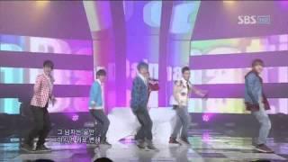 Dalmatian - The Man Opposed (달마시안-그 남자는 반대)  @SBS Inkigayo 인기가요 20110227