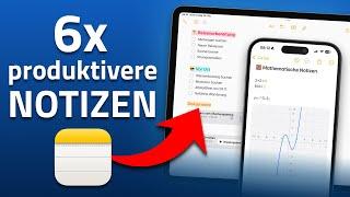 Apple Notizen auf iPadOS 18 überrascht mit diesen 6 Funktionen