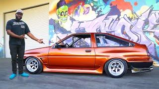 Hert's AE86 Corolla Update: Fresh Paint & New Coilover Install 621 Golden Ep.001