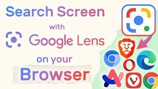 Search your PC Screen with Google Lens in One Click.