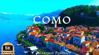 Lake Como 5K - Scenic Relaxation Film With Calming Music - 5K Relaxation Video