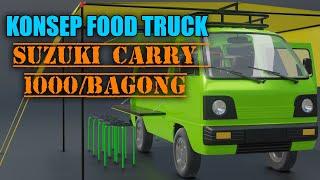 Suzuki Carry 1000 Food Truck