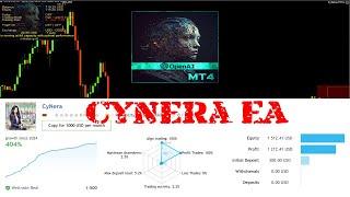 CyNera EA REVIEW THIS GOLD ROBOT FLIPPED 300$ TO 1300$ IN 3 MONTH +LIVE RESULTS