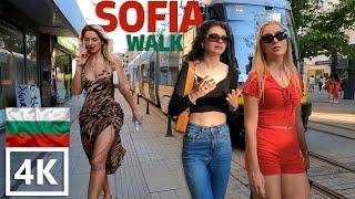 SOFIA WALK [4k] - Geographical center of the Balkans region