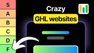 The Best And Worst GoHighLevel Websites (web designer reacts)