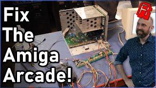 Rare Amiga Arcade Inspection and Repairs | Trash to Treasure (Pt2)