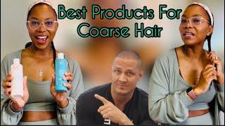 BLOWOUT PROFESSOR BEST PRODUCTS FOR COARSE HAIR!| Did It Work For Me???