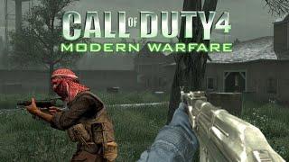 CALL OF DUTY 4 GOLD AK-47 GAMEPLAY 17 YEARS LATER...