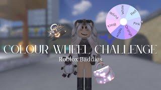 ROBLOX BADDIES Colour wheel challenge!