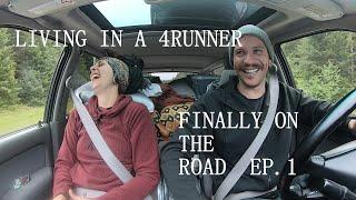 Living in a 4runner. Ep. 1 - Olympic National Park