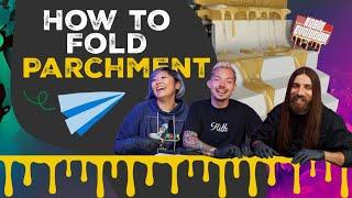 How to Fold Parchment Paper