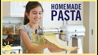 KIDS MAKE | Homemade PASTA