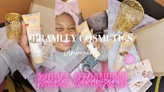 Unboxing my Bramley Cosmetics package|Limited Edition product |Cute gifts