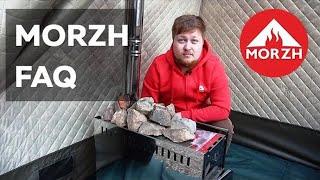 MORZH FAQ - Tipps für die richtige Nutzung der Zeltsauna.