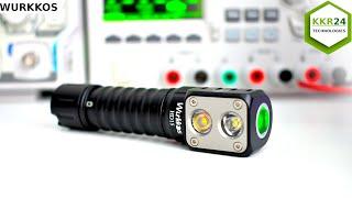 WITHOUT HARMFUL Flicker!!! Wurkkos HD15 The best flashlight ever. SAMSUNG LH351D