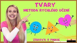 Tvary pro Nejmenší - První Slova Tvary - Nauč se Tvary - Hry pro děti