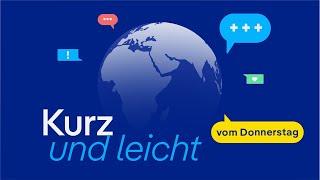 Deutsch lernen mit Videos | Kurz und leicht vom 09.01.2025 | mit deutschen Untertiteln