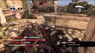 Gears of War 3 Quad Kill - A wiild Mexican