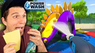 Ich putze deinen Spielplatz für nen 10er | Power Wash Simulator