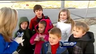 FirstNews goes to Raymore for bus stop shout-out