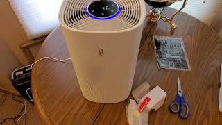 THE BEST AIR PURIFIER FOR HOME  TAOTRONICS AIR PURIFIER ( EPISODE 3338 ) UNBOXING VIDEO