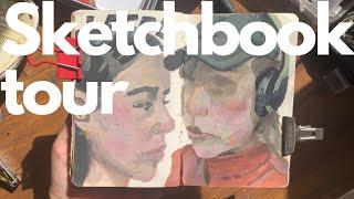 Sketchbook tour! August 2 October 