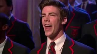 Grant Gustin singing