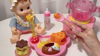 [toy asmr] Babysitting& Eating 아기돌보고 밥 먹이기