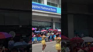 'University of Saint Anthony (USANT)' Band & Majorettes Parade | Peñafrancia Festival 2023