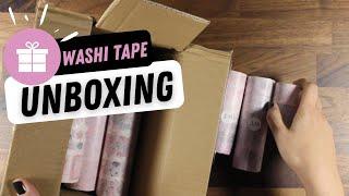 UNBOXING | The Washi Tape Shop Haul + Coupon Code