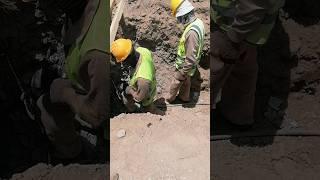 air compressor cutting manhol concrete #shorts #trending #faisalsami
