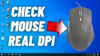 How To Check Mouse DPI | Find the true DPI of your mouse!