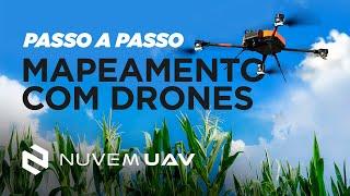 Como funciona um projeto de mapeamento com drones | NUVEM UAV