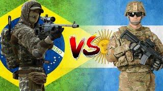 Argentina Vs Brazil Military Power Comparison 2020 - Army Power, Navy Power , Air force Power