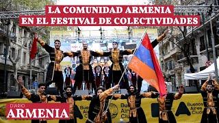 La comunidad armenia en el Festival de Colectividades de Buenos Aires