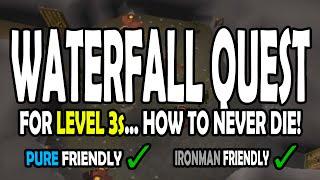 [OSRS] Waterfall Quest Guide for Level 3s with 10hp and Pures on Old School RuneScape