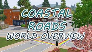 NEW COASTAL WORLD! Coastal Roads The Sims 3 World Overview