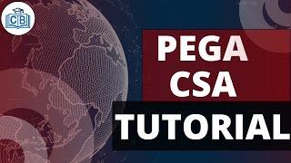 PEGA CSA Tutorial | pega csa training | what is pega csa | pega tutorial videos | CyberBrainer