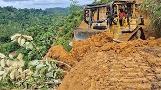 DOZER ON THE EDGE! Bulldozer Battles Steep Cliffs & Dangerous Slopes!