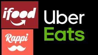 Toque do Ifood, Uber eats, e rappi. Som aumentado!