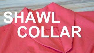 Shawl Collar Sewing Technology