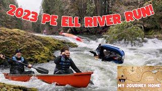 THE 2023 PE ELL RIVER RUN!my journey home ft @samsamtheadventureman