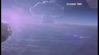 Footage of 1961 Tsar Bomba (4K Ulta HD)