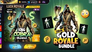 Ob48 Gold Royale Bundle In Free Fire | New Event Free Fire Bangladesh Server | Free Fire New Event