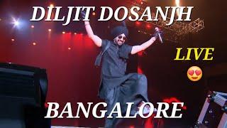 LIVE Diljit Dosanjh Concert BANGLORE | Diljit Dosanjh Live Dil Luminati tour songs Show Live